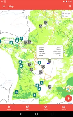 Serengeti Tracker android App screenshot 2
